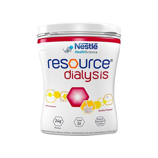 Netmeds | Nestle Resource Dialysis Powder - Vanilla Flavour 400 gm (Pet Jar)