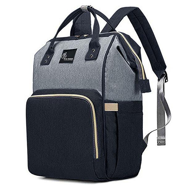 Netmeds | R for Rabbit Caramello Diaper Bag - Black Grey