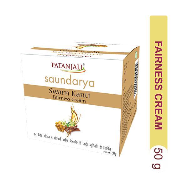 Netmeds | Patanjali Saundarya Swarna Kanti Fairness Cream 50 gm