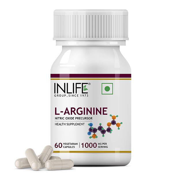 Netmeds | Inlife L-Arginine 1000 mg 60's