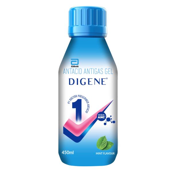 Netmeds | Digene Acidity & Gas Relief Gel - Mint Flavour 450 ml