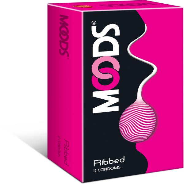 Netmeds | Moods Condoms - Ribbed 12's
