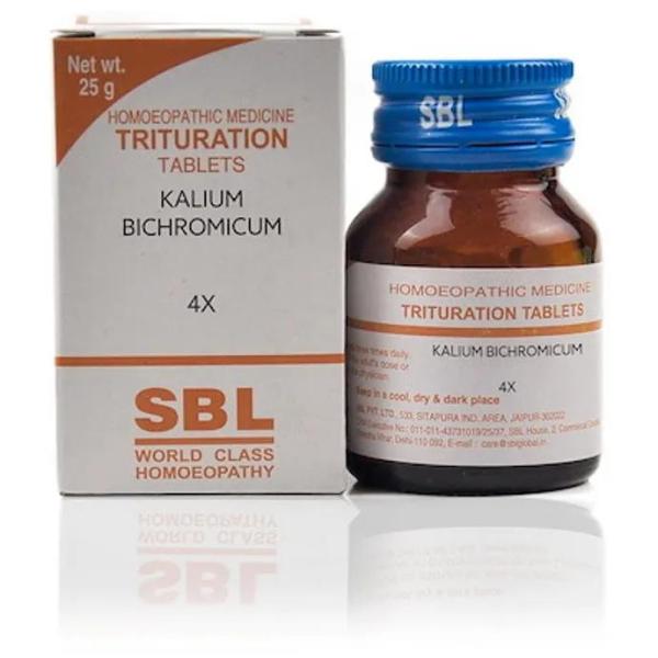 Netmeds | SBL Kalium Bichromicum 4X Tablet 25 gm