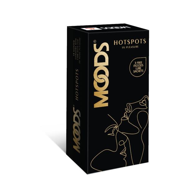 Netmeds | Moods Condoms - Hotspots 10's