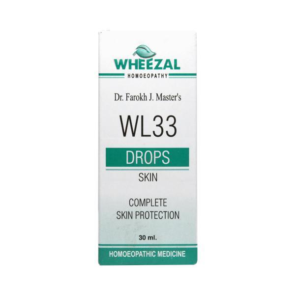 Netmeds | Wheezal Wl-33 Skin Drops 30ML