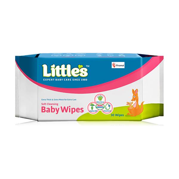 Netmeds | Littles Soft Cleansing Baby Wipes 30's