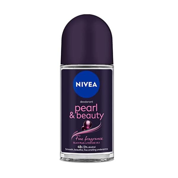 Netmeds | Nivea Pearl & Beauty Deodorant Roll On - Fine Fragrance 50ml