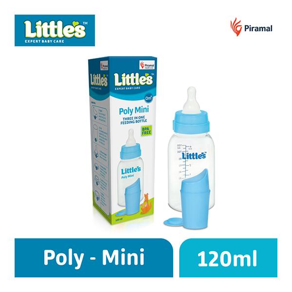 Netmeds | Little's Poly Mini Feeding Bottle 120 ml