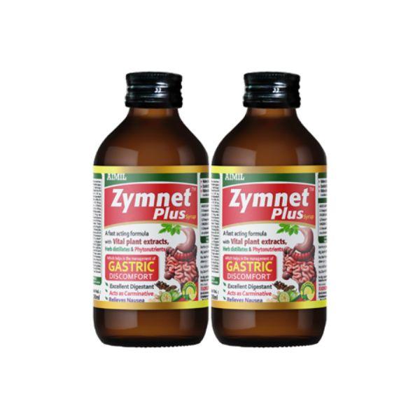 Netmeds | Aimil Zymnet Plus Syrup (Pack of 2 x 200 ml)