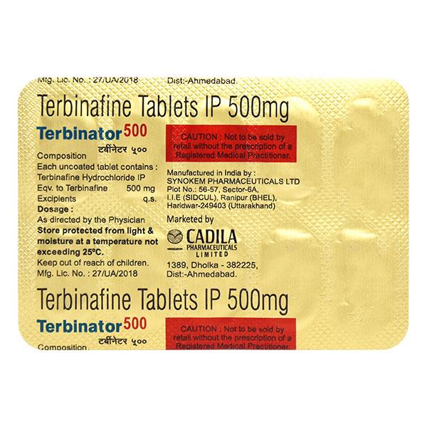 Netmeds | TERBINATOR 500 Tablet 10's