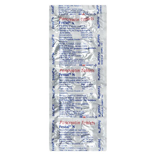 Netmeds | Festal N Tablets 10's