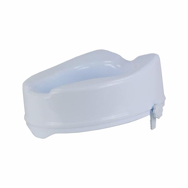 Netmeds | Vissco Raised Toilet Seat without Lid (6 inch)