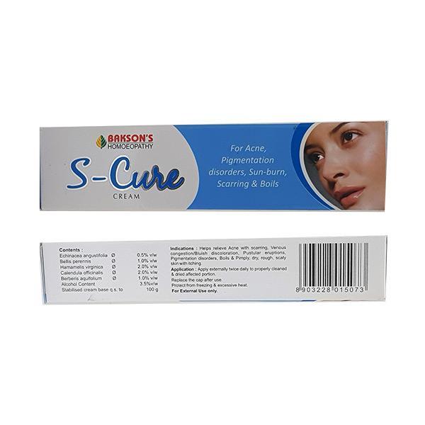 Netmeds | Bakson's S-Cure Cream 30 gm