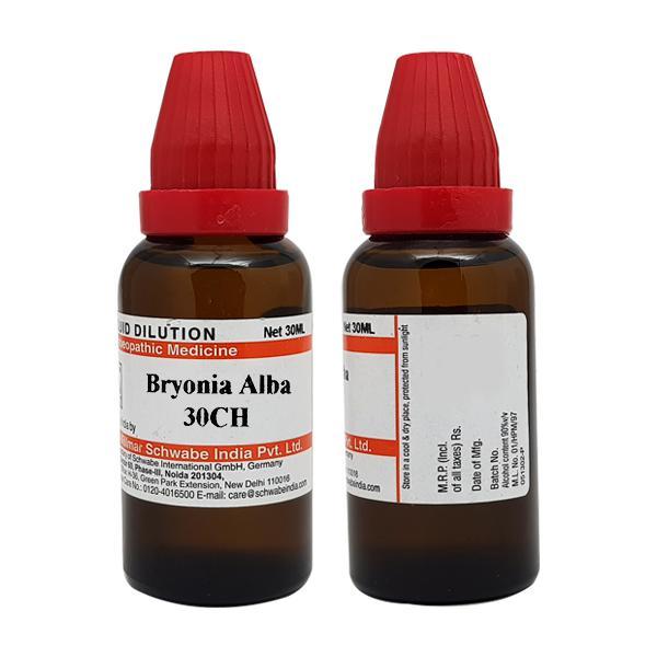 Netmeds | Dr.Willmar Schwabe Bryonia Alba 30CH Liquid 30 ML
