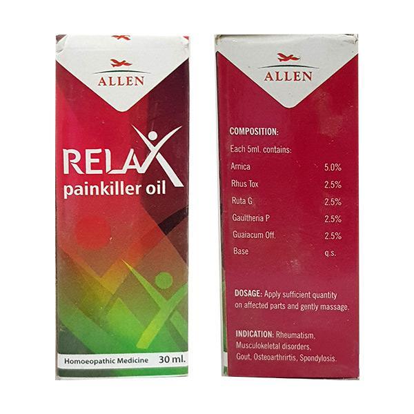 Netmeds | Allen Relax Pain Killer Oil 30 ml