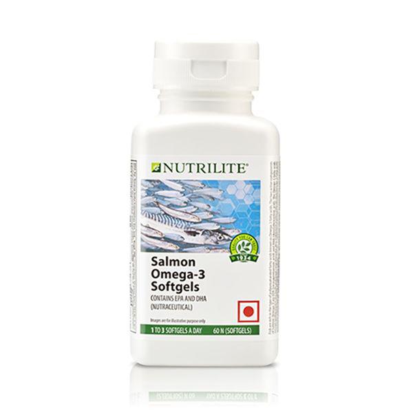 Netmeds | NUTRILITE SALMON OMEGA 3 SOFTGEL CAPSULE 60'S
