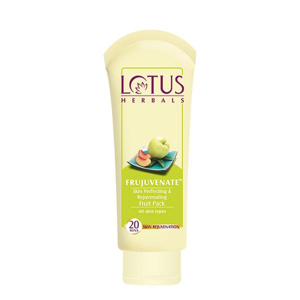 Netmeds | Lotus Herbals Frujuvenate Skin Perfecting Rejuvenating Fruit Pack 120 gm