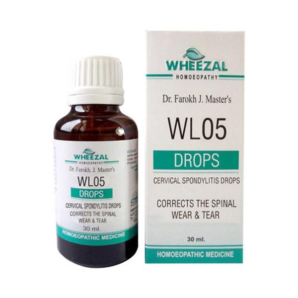 Netmeds | Wheezal Wl-5 Cervical Spondylitis Drops 30ML