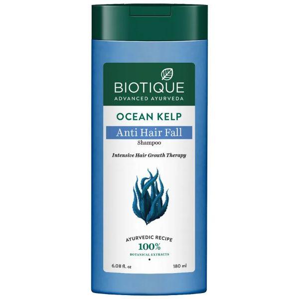 Netmeds | Biotique Anti Hair Fall Shampoo - Ocean Kelp 180 ml