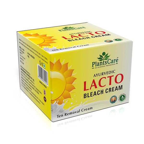 Netmeds | Plantscare Ayurvedic Lacto Bleach Cream 50 gm