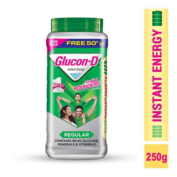 Netmeds | Glucon-D Instant Energy Powder - Regular (Jar) 200 g