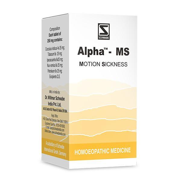 Netmeds | Dr.Willmar Schwabe Alpha - MS Tablet 20 gm