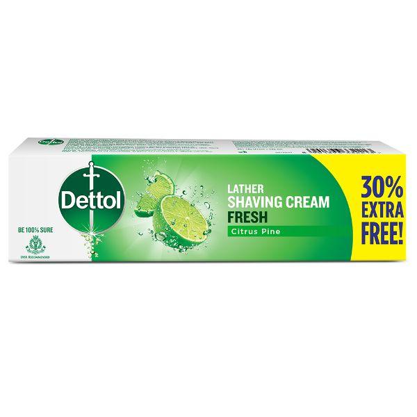 Netmeds | Dettol Lather Shaving Cream - Fresh 78 gm