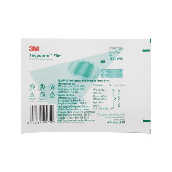 Netmeds | 3M Tegaderm Transparent Film (1624 WIN)