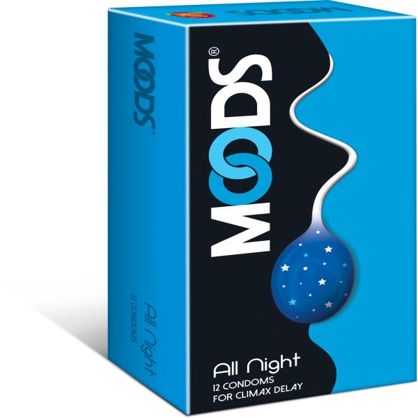 Netmeds | Moods Condoms All Night for Climax Delay 12's