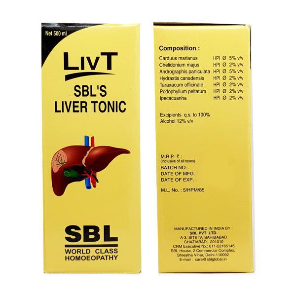 Netmeds | SBL Liv T Syrup 500 ml
