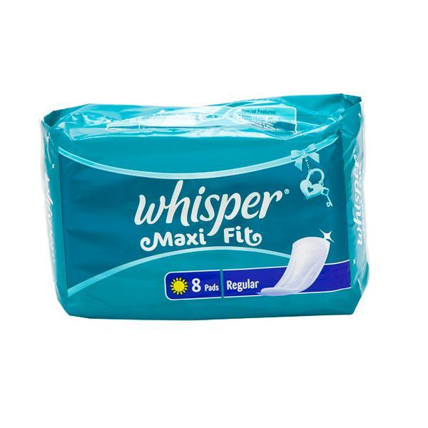 Netmeds | Whisper Maxi Fit Regular 8's