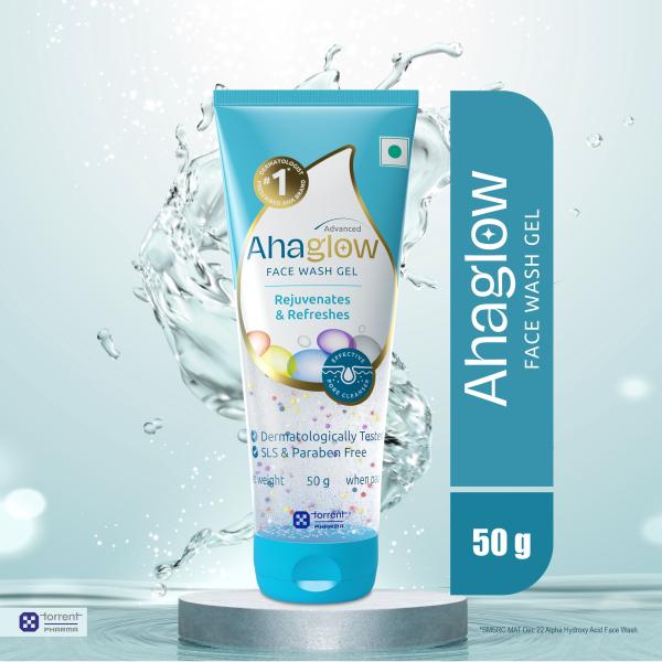 Netmeds | AHAGLOW ADVANCED Face Wash Gel 50gm