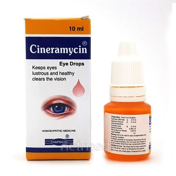 Netmeds | Hapdco Cineramycin Eye Drops 10 ml