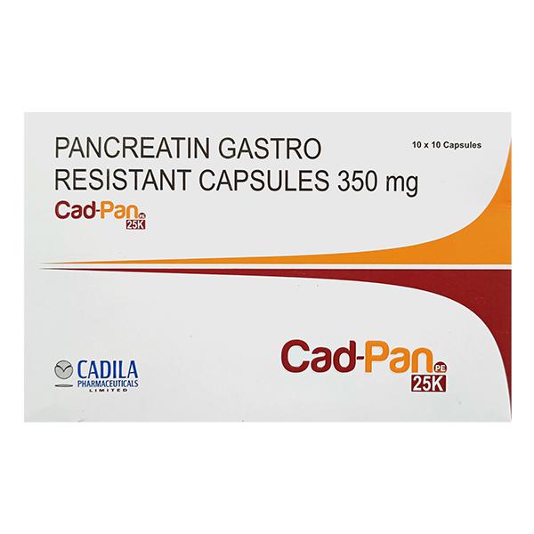 Netmeds | CAD PAN PE 25k Capsule 10's