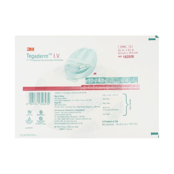 Netmeds | 3M Tegaderm IV Transparent Film (1635IN)