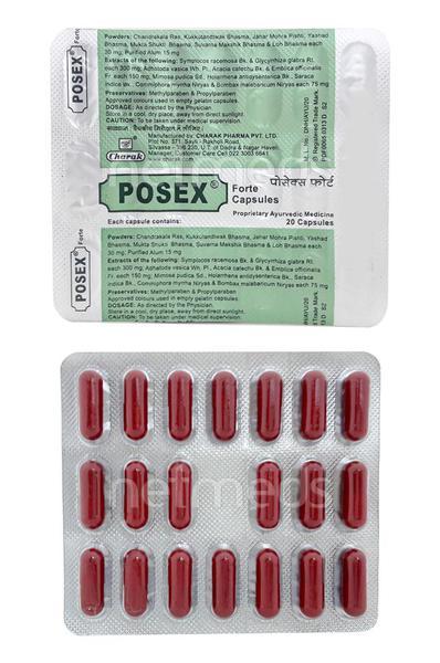 Netmeds | Posex Forte Capsule 20'S