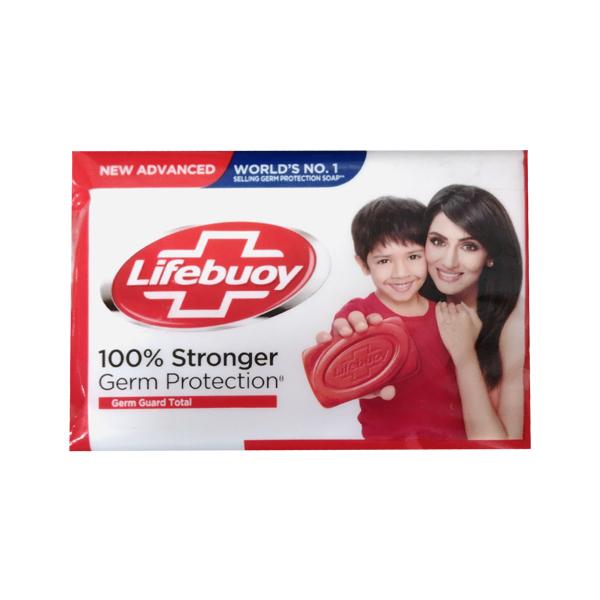 Netmeds | Lifebuoy Stronger Germ Protection Guard Total Soap (Pack of 4 x 125 gm + 1 Free 125 gm )