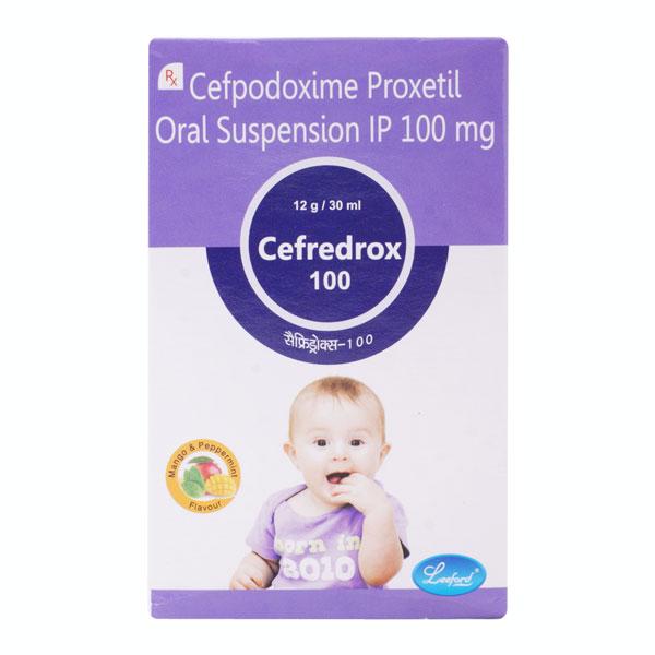 Netmeds | CEFREDROX 100 MANGO & PEPPERMINT FLAVOUR Oral Suspension 30ml