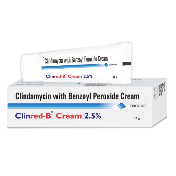 Netmeds | CLINRED B 2.5% Cream 15gm