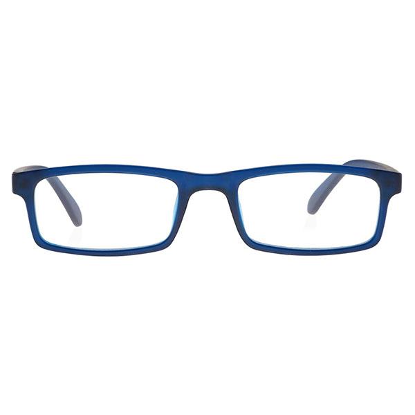 Netmeds | Klar Eye Rectangle Full Rim K-3021 Reading Glass - Blue (Optical Power +1.25)