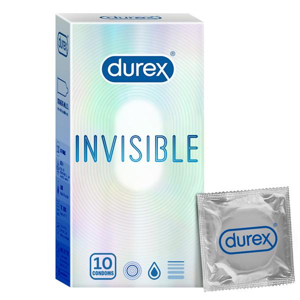 Netmeds | Durex Invisible Super Ultra Thin Condoms for Men 10's