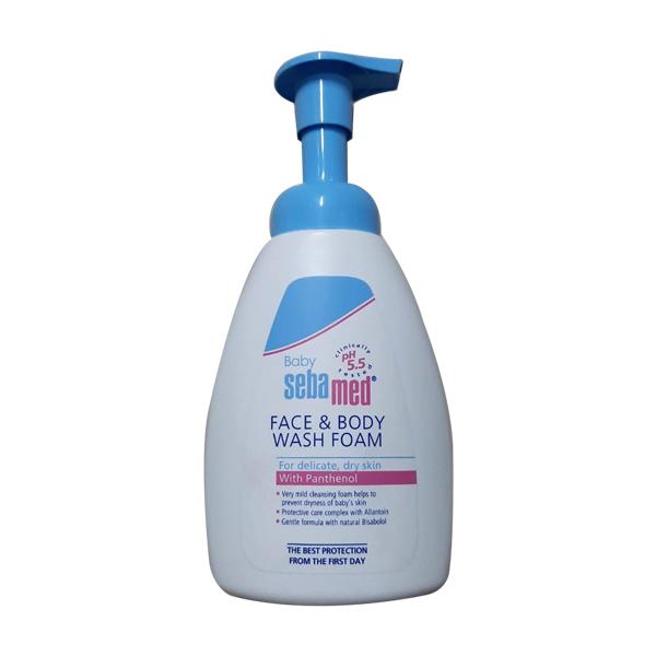 Netmeds | SEBAMED BABY FACE & BODY WASH Foam 400ml