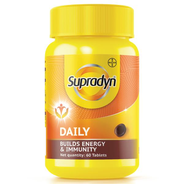 Netmeds | Supradyn Daily Build Energy & Immunity Tablet 60's