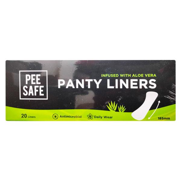 Netmeds | Pee Safe Panty Liners - Aloe Vera 20's