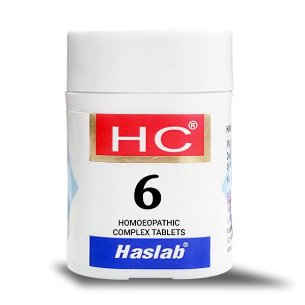 Netmeds | Haslab HC 6 (Homeopathic Complex) Tablet 20 gm