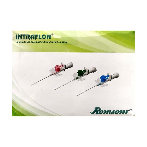 Netmeds | Romsons Intraflon I.V. Cannula (GS 3028) (20 G) 1's