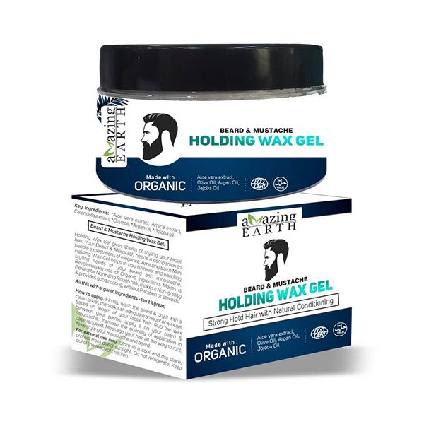 Netmeds | Amazing Earth Beard & Mustache Holding Wax Gel 50 gm