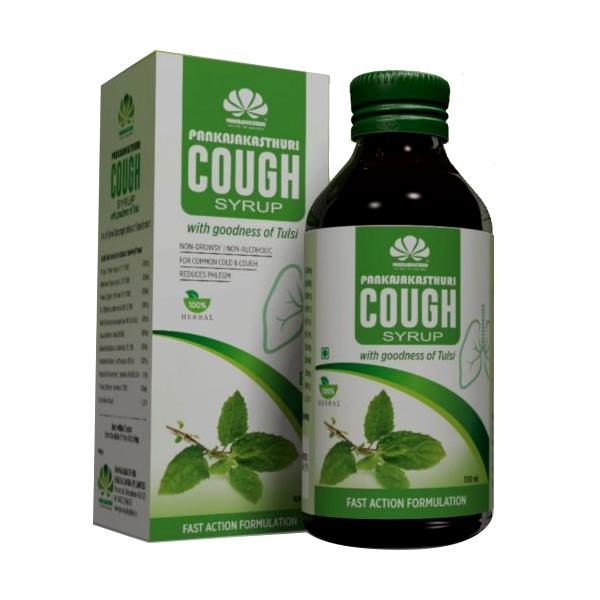Netmeds | Pankajakasthuri Cough Syrup - Tulsi 100 ml