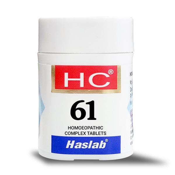 Netmeds | Haslab HC 61 (Homeopathic Complex) Tablet 20 gm