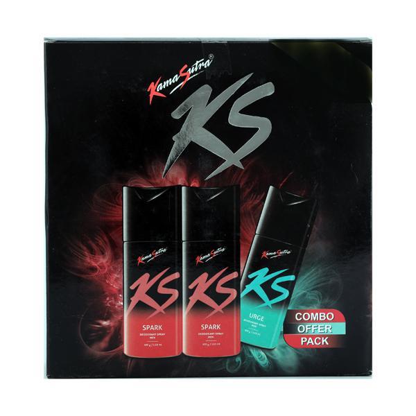 Netmeds | Kamasutra Spark Spark and Urge (Combo Pack) Deodorant 450 ml